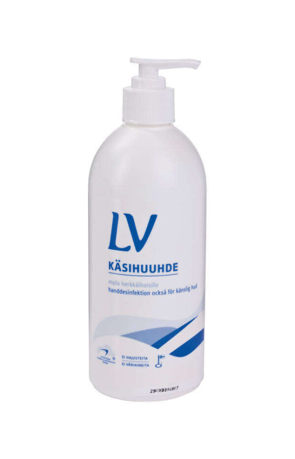 LV Käsihuuhde 500 ml pumppupullo