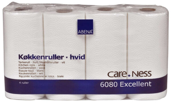 CARE-NESS Excellent talouspaperi 2krs 17.85m valkoinen 4rll (säkki 7pkt)