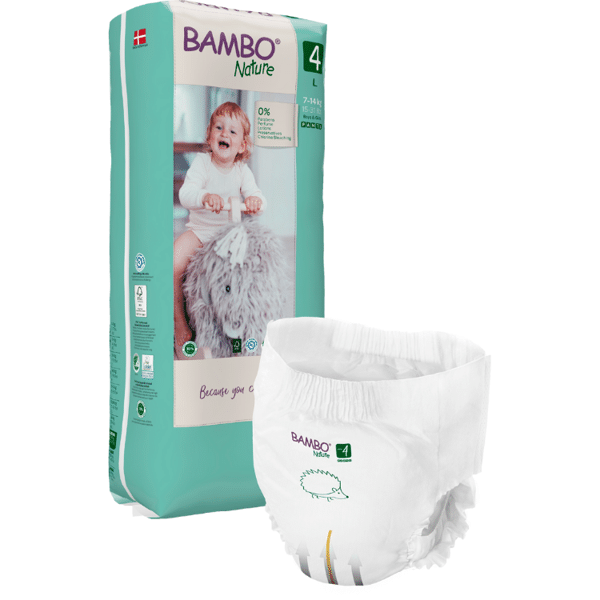 Bambo Nature 4 housuvaippa 40kpl, 7-14kg