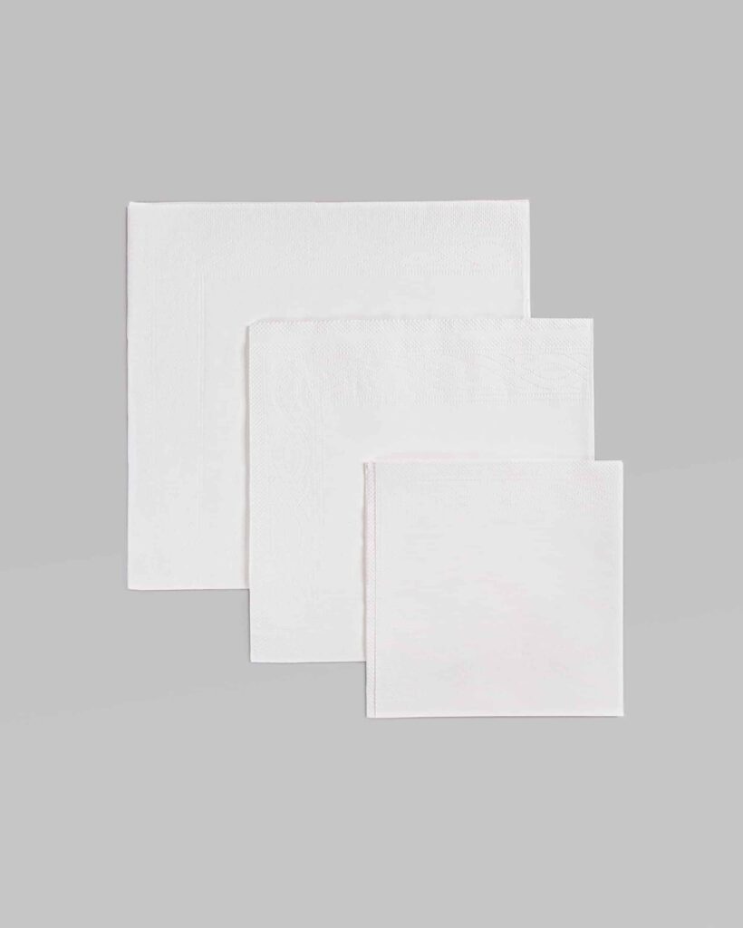 Lautasliina 25 cm 1/4-taitos, 100 kpl