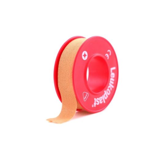 Leukoplast 1,25cmx5m kangasteippi yksittäiskappale ilman muovisuojaa