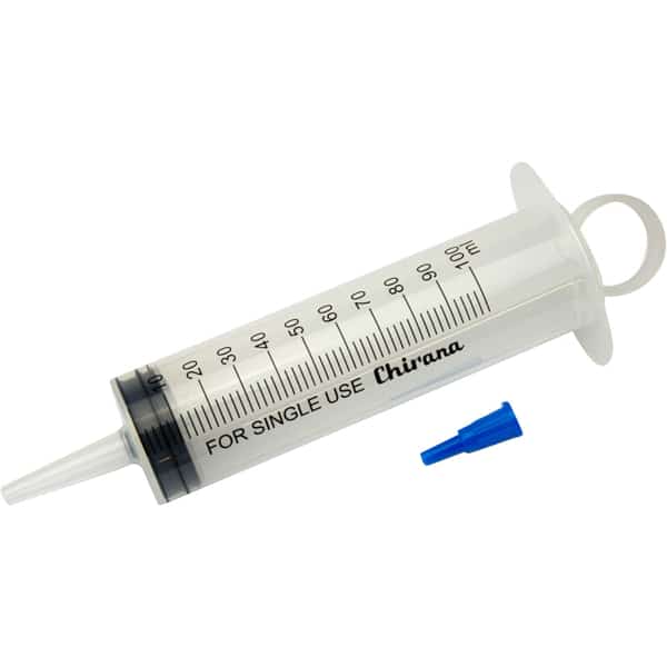 Chirana huuhteluruisku 100ml irto luer 3-os steriili 25kpl