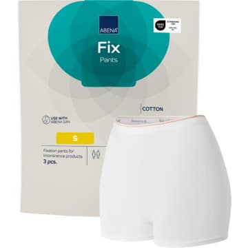 ABENA Fix Pants Cotton hygieniahousut lahkeilla S 3kpl