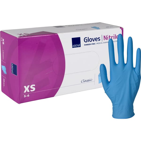 ABENA Classic nitriilikäsine XS sininen 200kpl