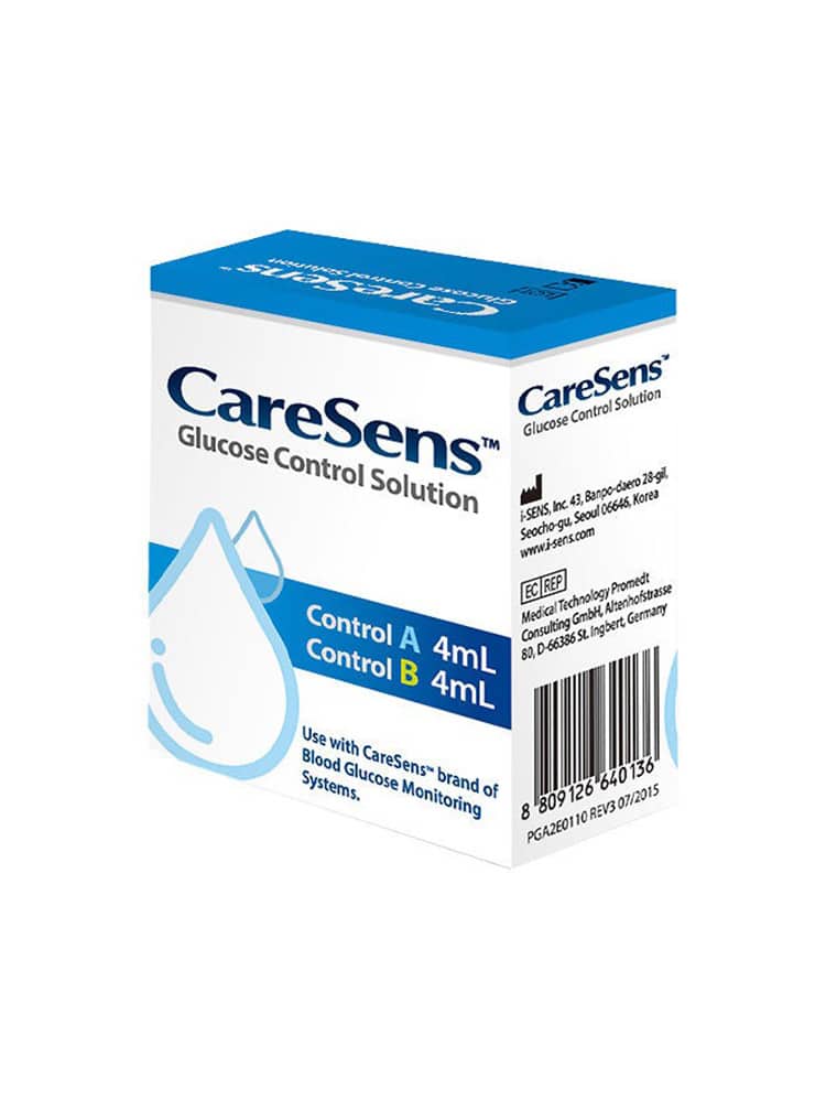 CareSens N kontrolliliuos A ja B